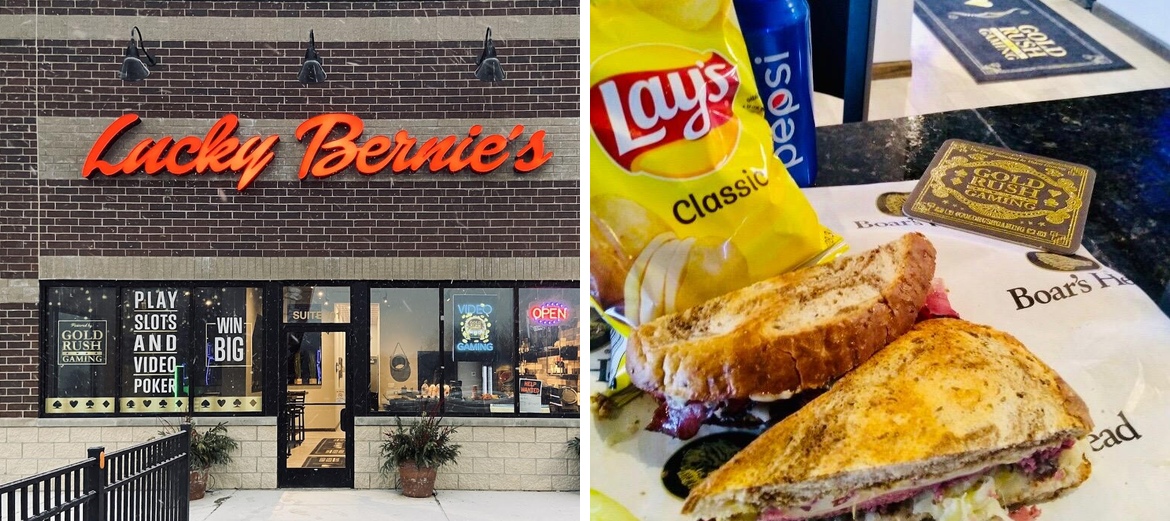Lucky Bernie's Menu